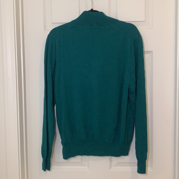 Brooks Brothers Italian Merino Half-Zip Sweater - Picture 2 of 8